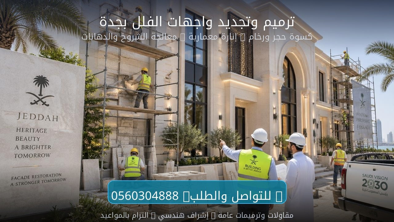 ترميم فلل بجدة